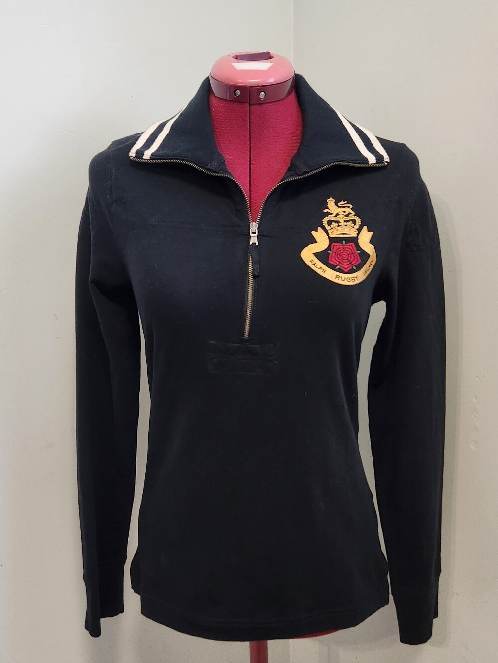 Ralph Lauren Rugby Long Sleeved Half Zip